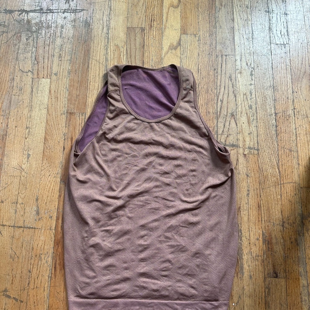 lululemon athletica Brown and Purple Tank Top